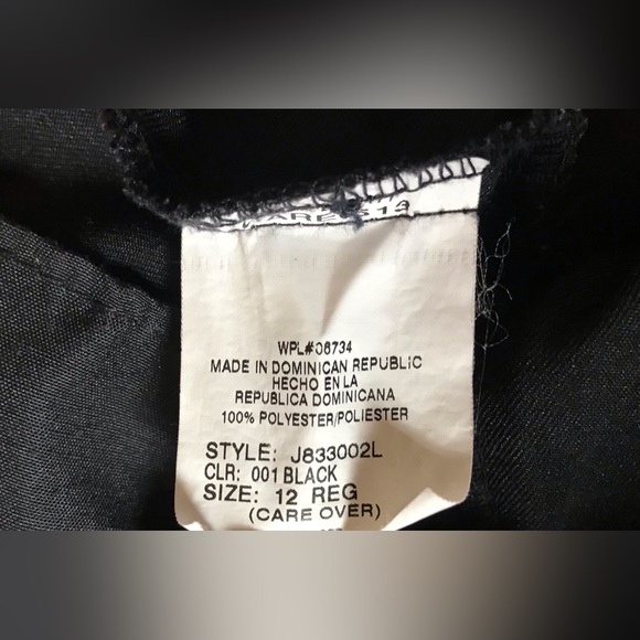 Y2K Elite Black Tailored & Cuffed Trouser Pants - 12 REG - Picture 10 of 11